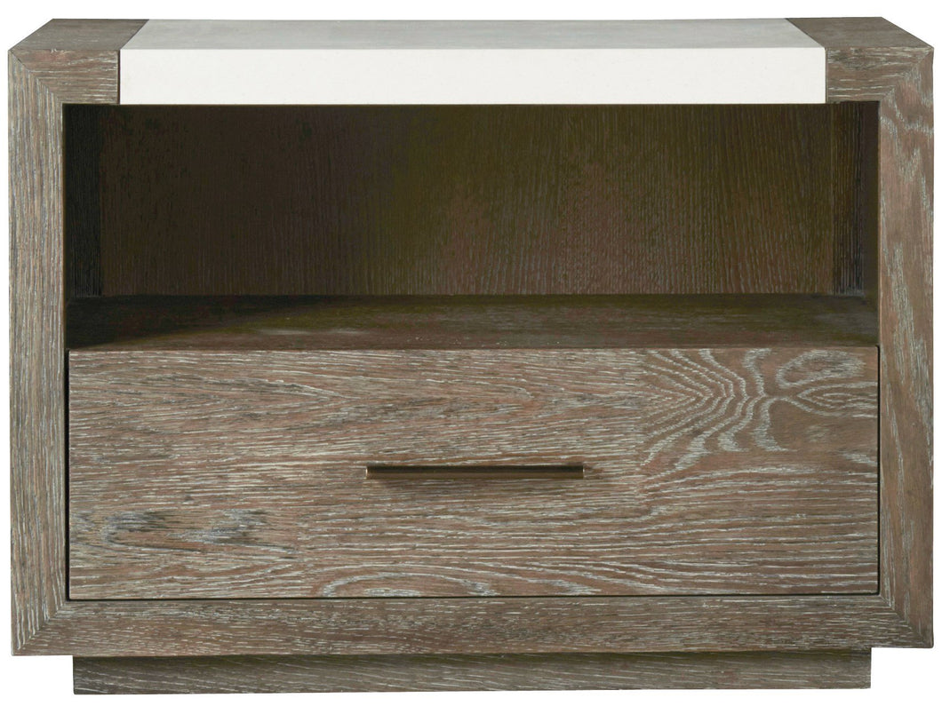 Wilshire Nightstand-Charcoal