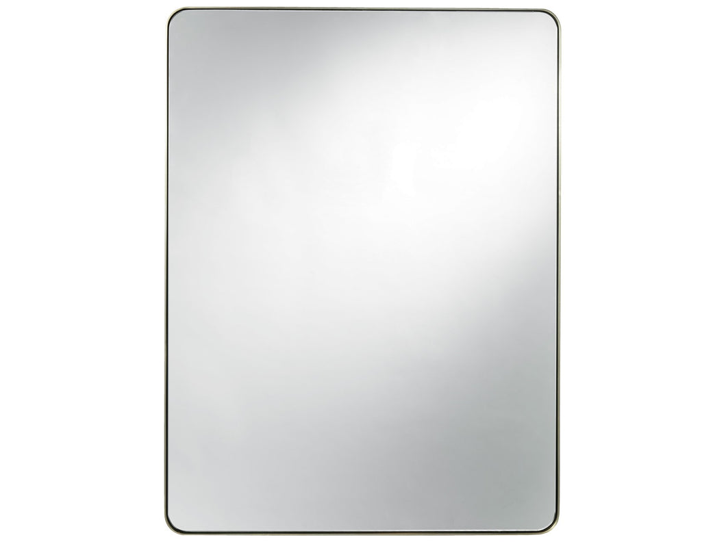 Accent Mirror- Brushed Brass