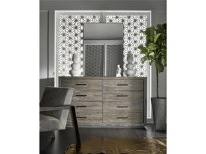 Accent Mirror- Brushed Brass