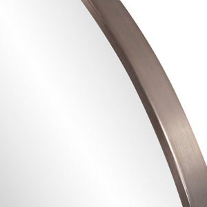 Copenhagen Round Brass Mirror 30"